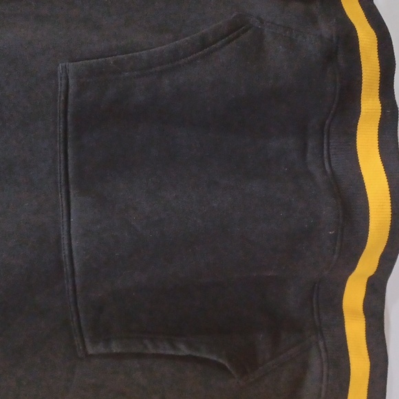 Dogg Supply by Snoop Dogg black/gold Varsity Bomber style Hoodie - Picture 4 of 12